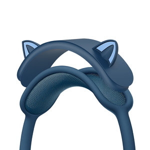 Funda Protectora de Silicona Compatible con Apple <span class=keywords><strong>Airpods</strong></span> <span class=keywords><strong>Max</strong></span> 1/2, con Diseño de Orejas de Gato - Product Image 1