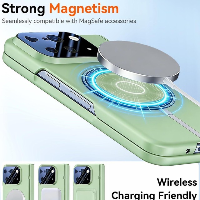 Google Pixel 10 Pro Fold PC Case Built in 360 Rotation Strong Magnet Stand Heat Resistant Anti Explosion Anti Abrasion Cover