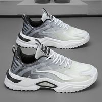 Chaussures décontractées respirantes de qualité supérieure, charmantes chaussures de marche et de course en plein air, baskets rehaussantes directes d'usine