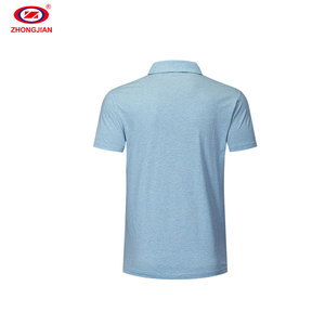De alta calidad del deporte del Golf de secado rápido transpirable camisa de <span class=keywords><strong>Polo</strong></span> con logotipo personalizado - Product Image 5
