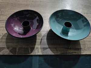 New Design Metal <b>Candle</b> Holder for Dinner <b>Candle</b> <b>Black</b> Bowl For 2 Inch <b>Pillar</b> Shape Handmade Home Decoration Valentine's Day - Product Image 6