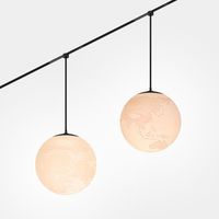 Planet Suspension Designer Edition 5mm Système de piste magnétique ultra-mince 24V Encastré Zigbee Tuya Smart pour Musée