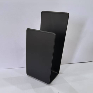 Hiện đại thép không gỉ móc đơn tường móc tự dính đen móc áo móc áo - Product Image 3