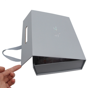 กล่องของขวัญพับได้สำหรับเครื่องสำอาง กล่องกระดาษพิมพ์ลายโลโก้สั่งทำพิเศษ กล่องน้ำหอมแบบพับได้ ผลิตโดยผู้ผลิต OEM - Product Image 2