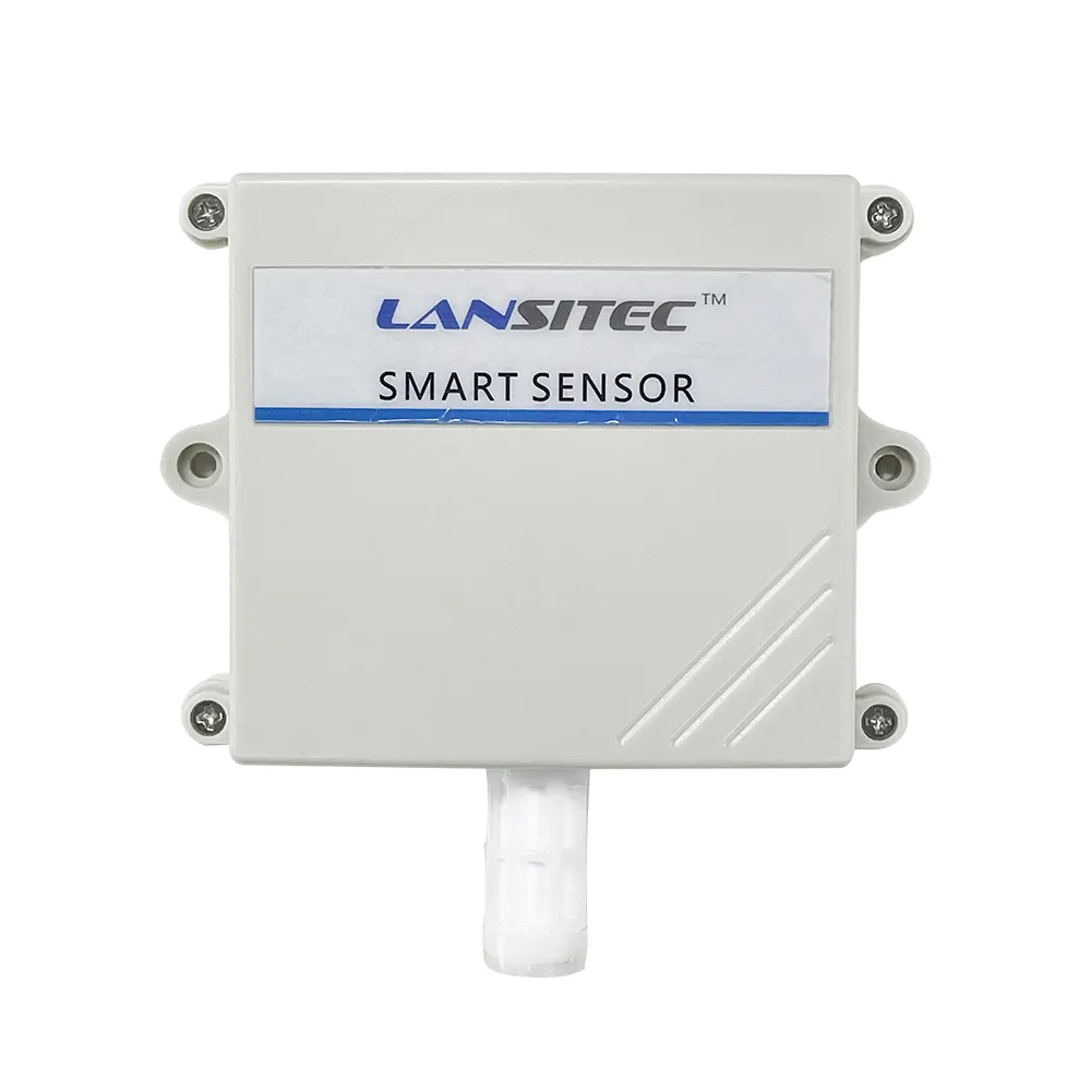Lansitec Baterai Besar Level IP65, LoRaWAN Sensor Temperatur dan Kelembaban Luar Ruangan