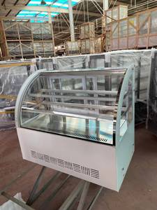 Vitrina Refrigerada de Sobremesa de 160L, Tamaño <span class=keywords><strong>Pequeño</strong></span>, con Enfriamiento por Aire, para Exhibición de Pasteles en Panaderías y Cafeterías - Product Image 5