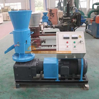 Automatique plat die sciure de bois granulés de bois faisant la machine à vendre