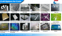 Carte-cadeau magnétique en PVC écologique, taille/couleur/logo personnalisables, estampage à chaud, impression offset UV, numéro en relief gratuit