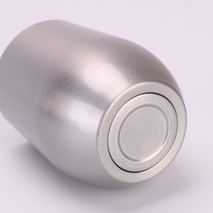 Tazza da caffè a forma di U a forma di U a forma di U in acciaio inossidabile da 12 once a doppia parete per esterni - Product Image 4