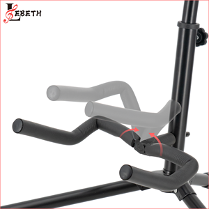 Lebeth GS-11F Wholesale Professional <strong>Tripod</strong> Stand Guitar Height Adjustable Guitar Stand Folding - Product Image 5