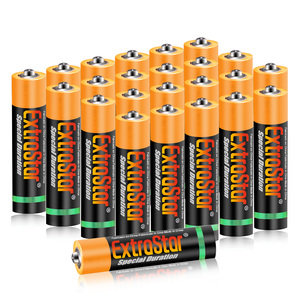 24pcs AAA Size Zinc Carbon Batteries, 1.5V 400mAh, for Remote Controls, Clocks, Toys, and <b>Other</b> Low Drain Devices - Product Image 1