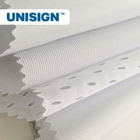 Tissu rétroéclairé sans PVC, résistant à l'eau, pour impression publicitaire sur boîte lumineuse SEG