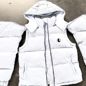Clothing Manufacturer Custom Winter <b>Warm</b> Puffer <b>Jacket</b> With Removable Hood High Quality <b>Men</b> Winter Down <b>Jacket</b> - Product Image 2