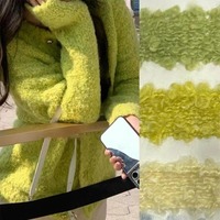 Wool Loop Yarn Thick Finger Knitting Yarn Handmade for DIY Doll Hair Scarf Hat Crochet Craft Yarn