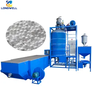 Longwell Batch pre-expander eps thermocol foaming machine