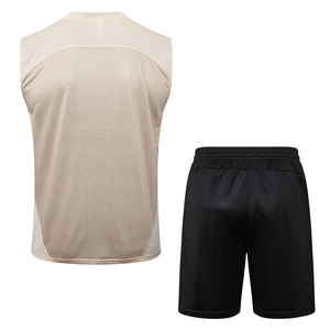 Custom OEM Adult Sleeveless <b>Football</b> Jersey <b>Set</b> Soccer Wear - Product Image 5