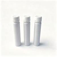 Flacon compte-gouttes médical à tube long de 10ml, 15ml, 20ml, 25ml, 30ml, 50ml avec bouchon inviolable pour sirop de collagène et herbes
