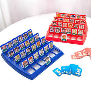 Jeu de cartes éducatif interactif familial « Devinez qui ? » très populaire, jeu de société logique de table pour enfants, jouets de fête parent-enfant - Product Image 2
