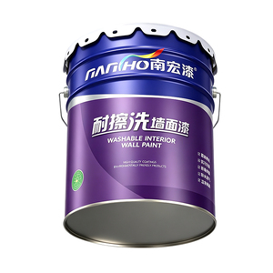 Peinture murale intérieure anti-salissure lavable 30 000 fois, revêtement en poudre de latex, performance de formation de film rapide, ODM/OEM - Product Image 5