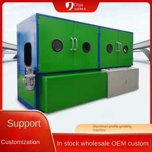 Ligne de traitement automatique des produits du bois Nouvelle machine de polissage en aluminium d'occasion pour les profils de fenêtre de porte avec tour à bois à scie à clé - Product Image 3