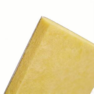 Panel de Aislamiento de Lana de Vidrio Ecológico e Ignífugo de 24 kg/m3 - 96 kg/m3 para Techos de Construcción - Product Image 2