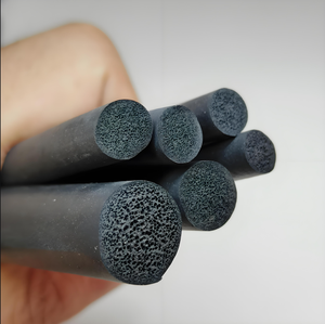 Tira de sellado de espuma EPDM de silicona elástica con <span class=keywords><strong>cord</strong></span>ón de junta tórica de goma de esponja servicio de procesamiento de corte personalizado - Product Image 5