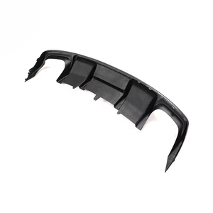 Real Carbon se adapta a Audi <span class=keywords><strong>A4</strong></span> <span class=keywords><strong>s</strong></span>-<span class=keywords><strong>line</strong></span> S4 B8.5 2013-16 difusor de parachoques trasero alerón - Product Image 3