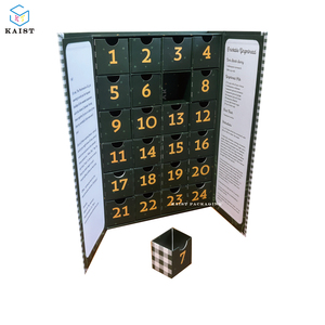 Özel büyük boş noel Advent takvim kutusu 24 gün güzellik - Product Image 6