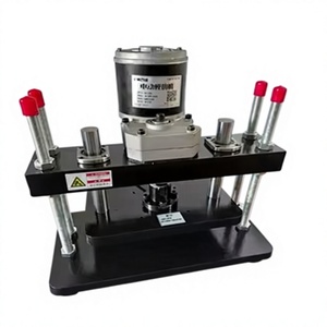 New Manual Electric Press Desktop Pneumatic Hydraulic Leather Cutting <b>Machine</b> Desktop Die Cutting Plastic Metal Paper Wood - Product Image 1