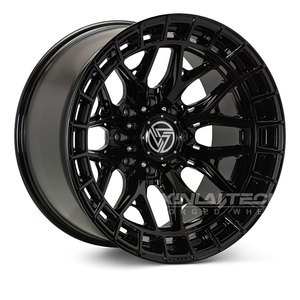 Jantes en alliage tout-terrain forgées XL 17 18 20 22 pouces 6x139.7 8x165.1 8x170 8x180 pour <span class=keywords><strong>Dodge</strong></span> <span class=keywords><strong>RAM</strong></span> 2500 3500 Ford Super Duty Wheels - Product Image 1