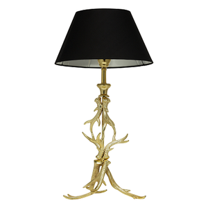 Lampes de table décoratives avec support fini or Lampe de table rétro de luxe légère Lampe minimaliste Lampe de table de bureau d'étude - Product Image 5