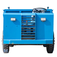 Mini-dumper 4x4 sur roues, camion benne minier diesel 3 tonnes, mini-camion benne minier à vendre