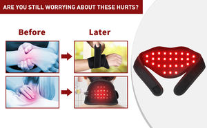 Dgyao การรักษาด้วยแสงอินฟาเรด880nm รดอุปกรณ์สนับสนุนคอแถบการรักษาด้วยแสงสีแดงบริเวณปากมดลูกสำหรับอาการปวดคอ - Product Image 5