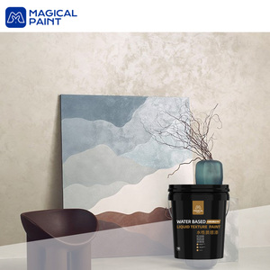 <span class=keywords><strong>Peinture</strong></span> acrylique à base d'eau pour l'intérieur, salon, chambre à coucher, lavable, durable, décorative, mate, brillante, veloutée, texturée - Product Image 3