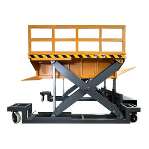 Elevador hidráulico de mercancías Plataforma elevadora de carga para impresión al por menor Equipo de logística de manejo de materiales Elevador de almacén - Product Image 3