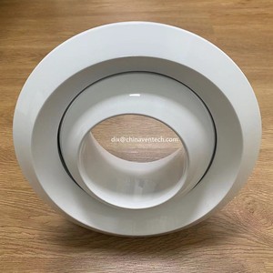 Hvac ventech thông gió tấm nhôm Trần Vòng không khí <span class=keywords><strong>Directional</strong></span> máy bay phản lực khuếch tán không khí lưới - Product Image 2