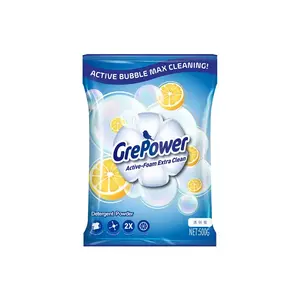 China Factory's Perfumed Disposable Laundry Washing <strong>Powder</strong> Mild Cleaning Detergent for Clothes Not Hurt Hands - Product Image 3