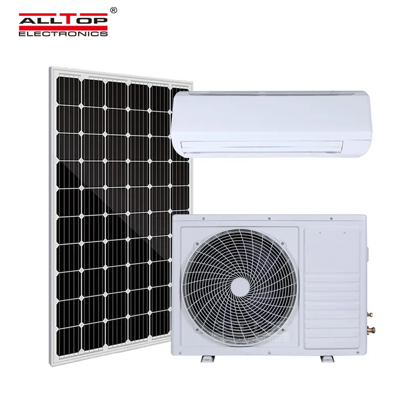 Fabrikanten Ac Solar Airconditioner 12000btu 18000btu 24000btu Venster Split Hybrid Solar Airconditioner