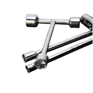 Nueva llave de vaso hexagonal de acero de alto carbono tipo T de tres cabezas para reparación manual de motocicletas y herramientas de ferretería automotriz - Product Image 5