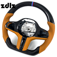 Volant en cuir perforé personnalisé en fibre de carbone pour BMW Série 3, Série 5, M2, M3, M4, M5, G20, G30, G31, G32, X3, G01, G02, G87, G80