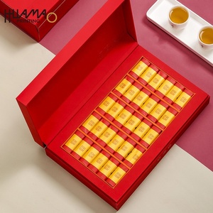 Caja de Regalo de Té de Lujo Personalizada, Caja de Embalaje de Cartón Rígido para Bolsitas de Té con Inserto para 20/30 Sobres de Té - Product Image 4
