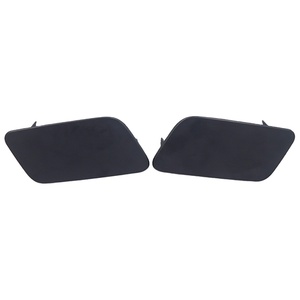 Fits Fits adatto per <span class=keywords><strong>Audi</strong></span> <span class=keywords><strong>A3</strong></span> <span class=keywords><strong>2012</strong></span> - 2015 paraurti anteriore faro rondella coperchio ugello di spruzzo Jet Cap sinistra e destra - Product Image 1