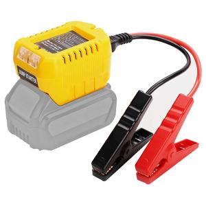 Arrancador de Coches de 13.5V 30A para Batería de Iones de Litio <span class=keywords><strong>Dewalt</strong></span> de 20v DCB200, con Cables de Arranque y Abrazaderas, Cargador de Coche - Product Image 1