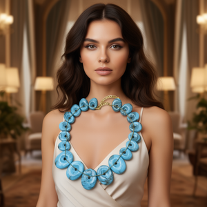 CBBA-2045 สร้อยคอประดับลูกปัดแฟชั่น เครื่องประดับหรูหราสำหรับผู้หญิง - Product Image 3