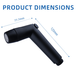 TOPWAY High <strong>Quality</strong> ABS Plastic Bidet Shatav Customisable Bathroom Faucet Accessory with Stop Shower Function Direct Factory - Product Image 4