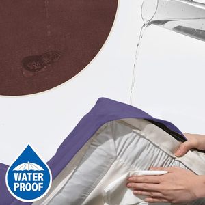 Orthopedisch hondenbed voor grote honden, waterdicht, afneembare randen, wasbare hoes, antislip bodem, op maat gemaakte kleur & maat beschikbaar - Product Image 3