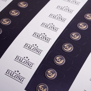Etichette Termiche Adesive Personalizzate in Lamina d'Oro, Impermeabili, con Logo UV, Etichette UHF <span class=keywords><strong>per</strong></span> Gioielli, Anelli, Prezzi, Occhiali - Product Image 4