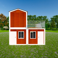 20ft Mobile Portable Mobile Mobile Détachable Conteneur Maison Maisons Caravane Conteneur D'expédition Toilette Douche Fournisseur Fabricant
