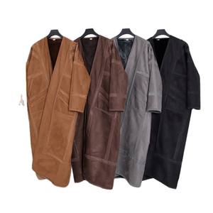 Robe musulmane Dubai Thobe, vêtements ethniques, manteau Bisht d'hiver de haute qualité <span class=keywords><strong>pour</strong></span> hommes, polyester <span class=keywords><strong>pour</strong></span> adultes, vêtements musulmans traditionnels - Product Image 5