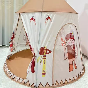 Tente tipi pour enfants, tente indienne, yourte, tente pour enfants, maison de jeu intérieure, tente de couchage écologique pour garçons et filles, vente chaude - Product Image 4
